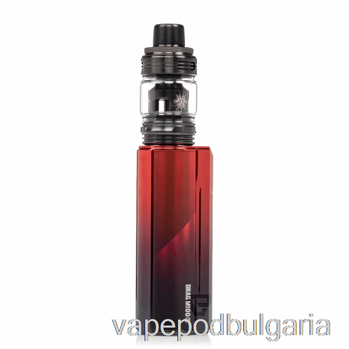 Vape Bulgaria Voopoo Drag M100s стартов комплект червено и черно